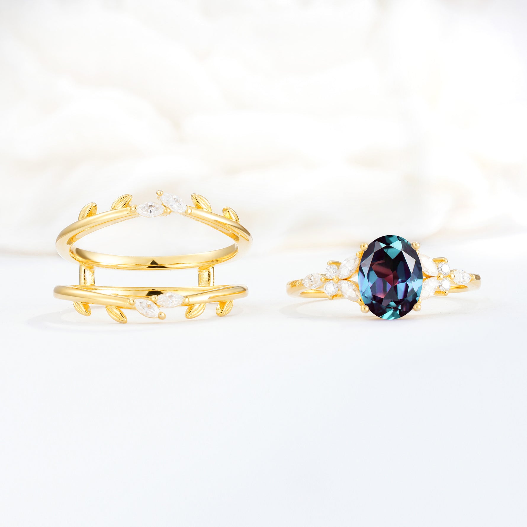 SR17104 Alexandrite Ring - Additional view
