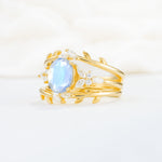 SR17104 Moonstone Ring - White-Gold