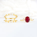 SR17104 Ruby Ring - Additional view
