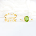 SR17104 Peridot Ring - Additional view