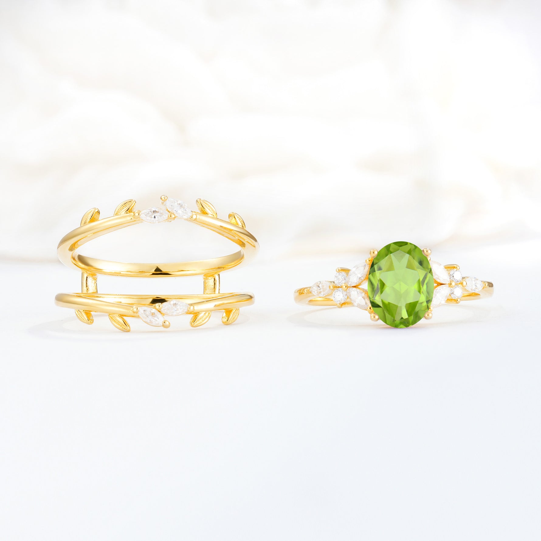SR17104 Peridot Ring - Additional view