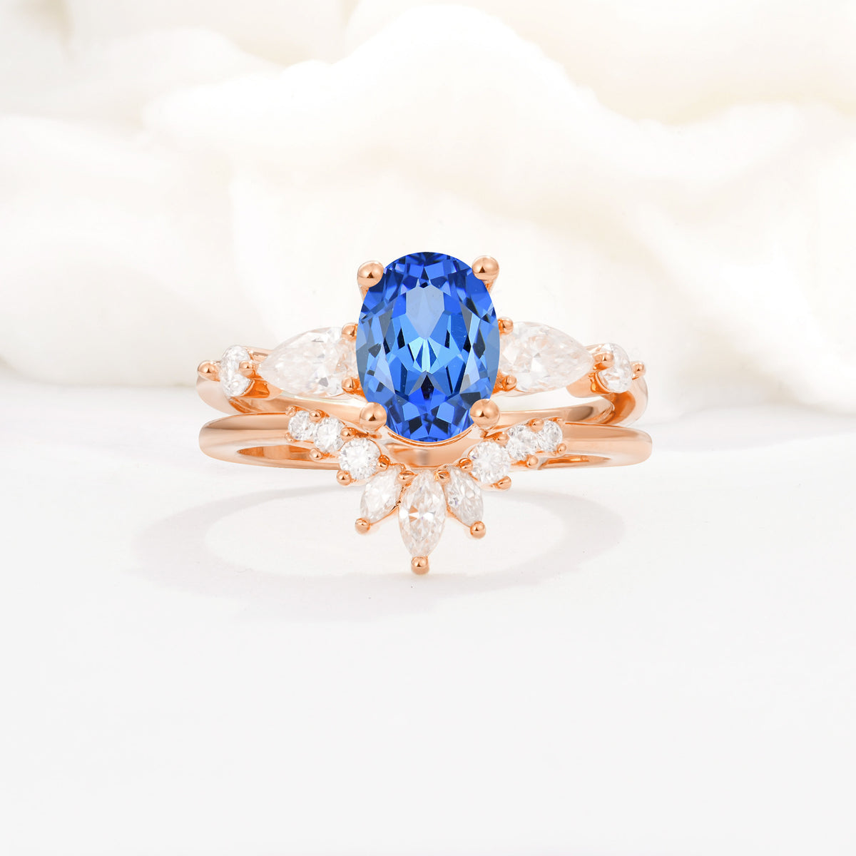 SR17105 Sapphire Ring - Additional view