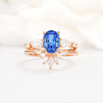 SR17105 Sapphire Ring - Additional view