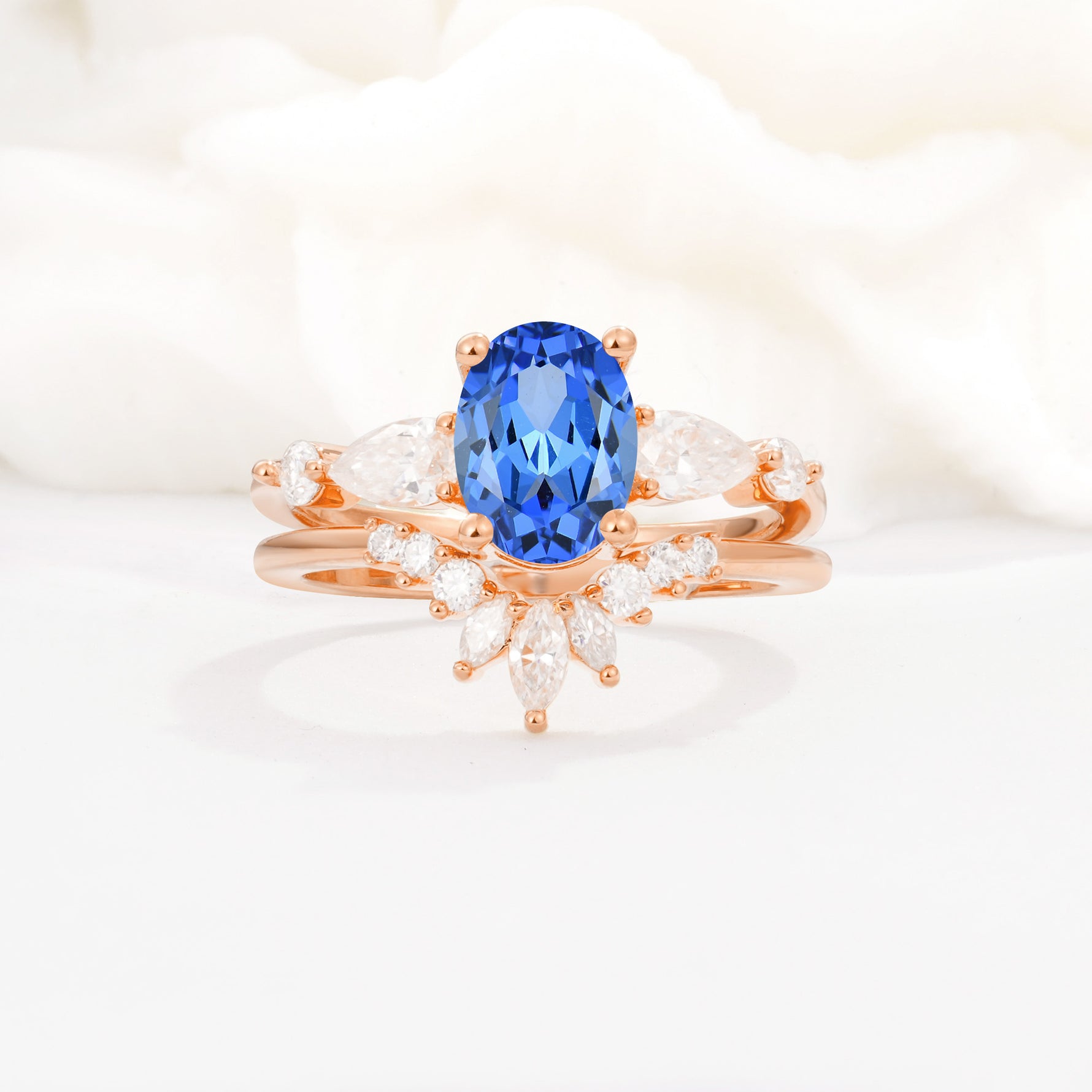 SR17105 Sapphire Ring - Additional view