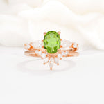 SR17105 Peridot Ring - Additional view