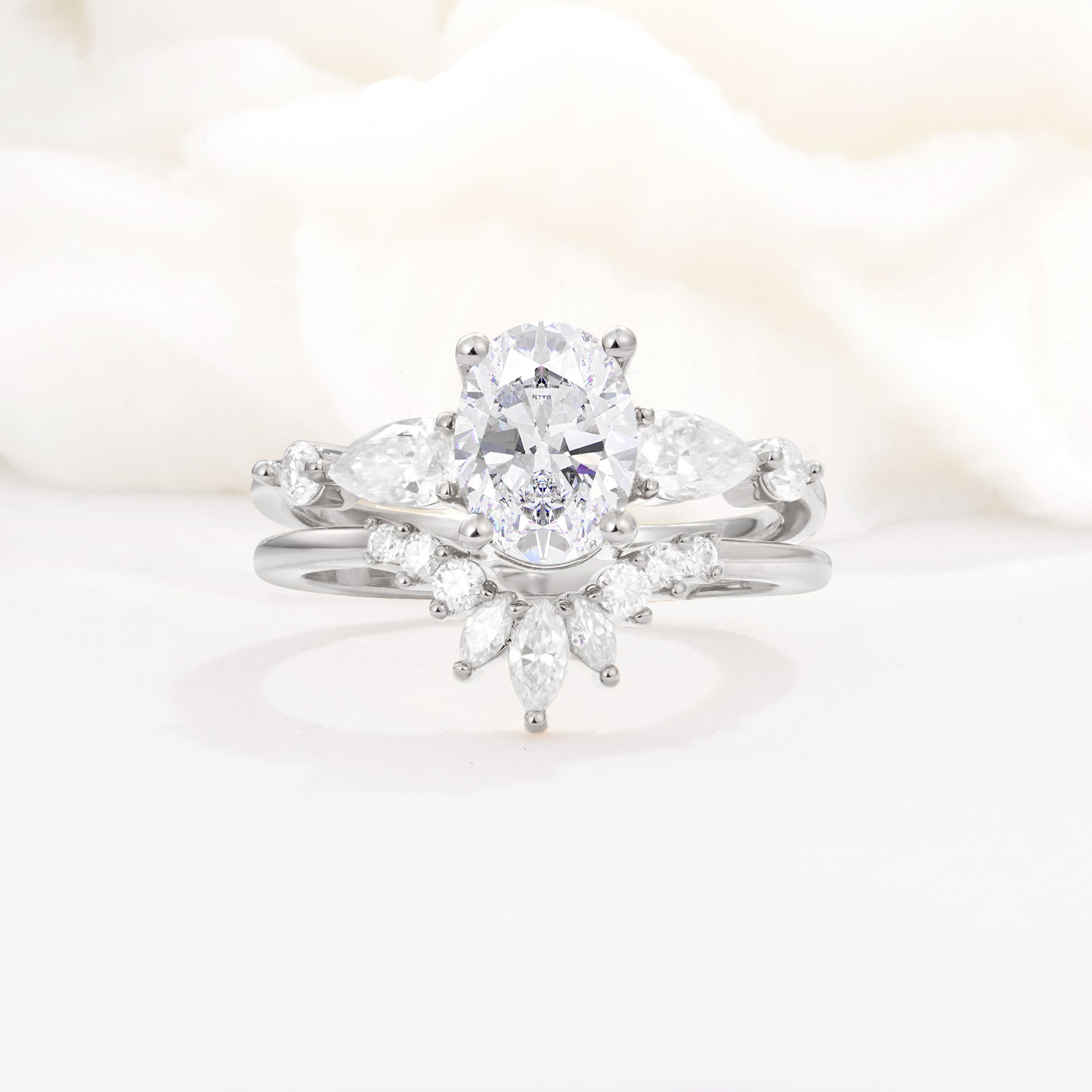 SR17105 Moissanite Ring - Additional view
