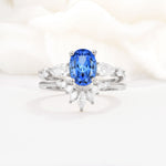 SR17105 Sapphire Ring - Additional view