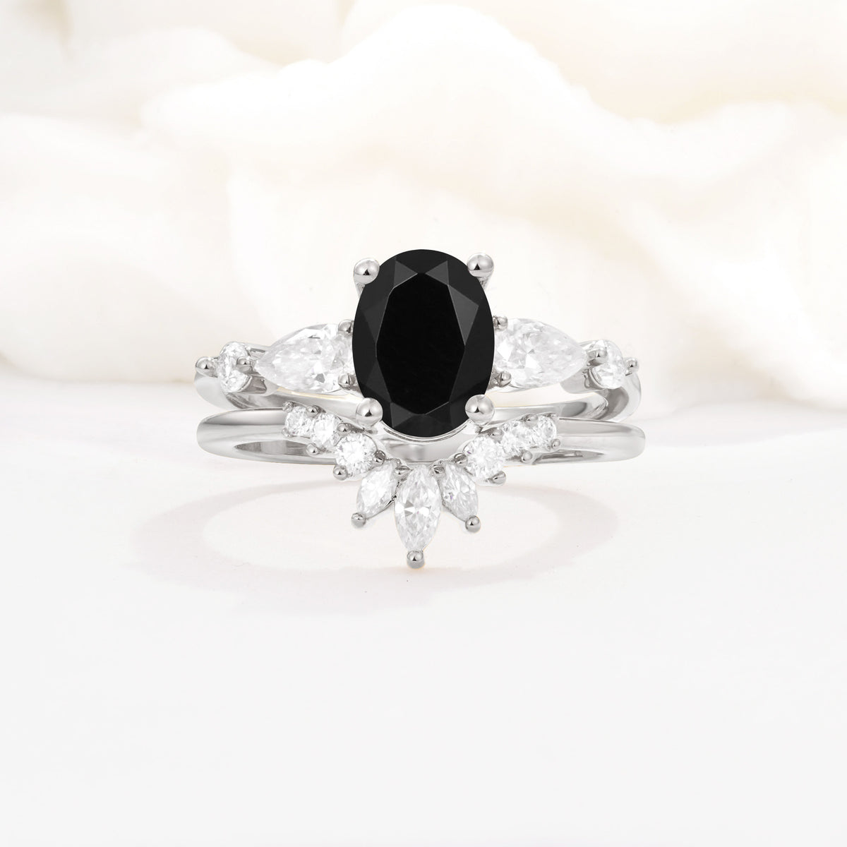 SR17105 Black Onyx Ring - Additional view