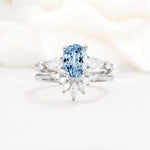 SR17105 Aquamarine Ring - Additional view