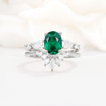 SR17105 Emerald Ring - Additional view
