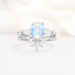 SR17105 Moonstone Ring - Additional view