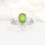 SR17105 Peridot Ring - Additional view