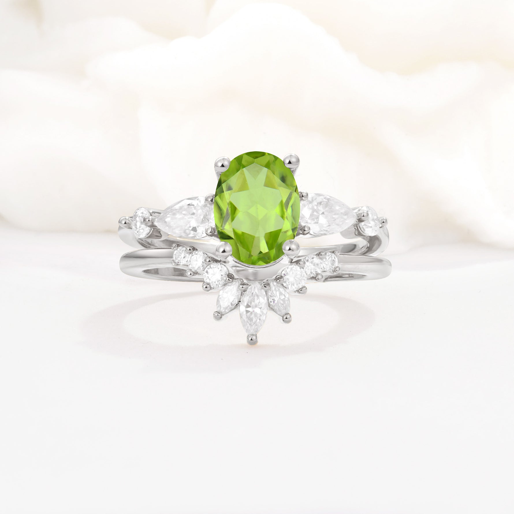 SR17105 Peridot Ring - Additional view