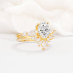 SR17105 Moissanite Ring - Rose-Gold