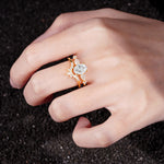 SR17105 Moissanite Ring - Additional view