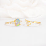 SR17105 Fire Opal Ring - Additional view