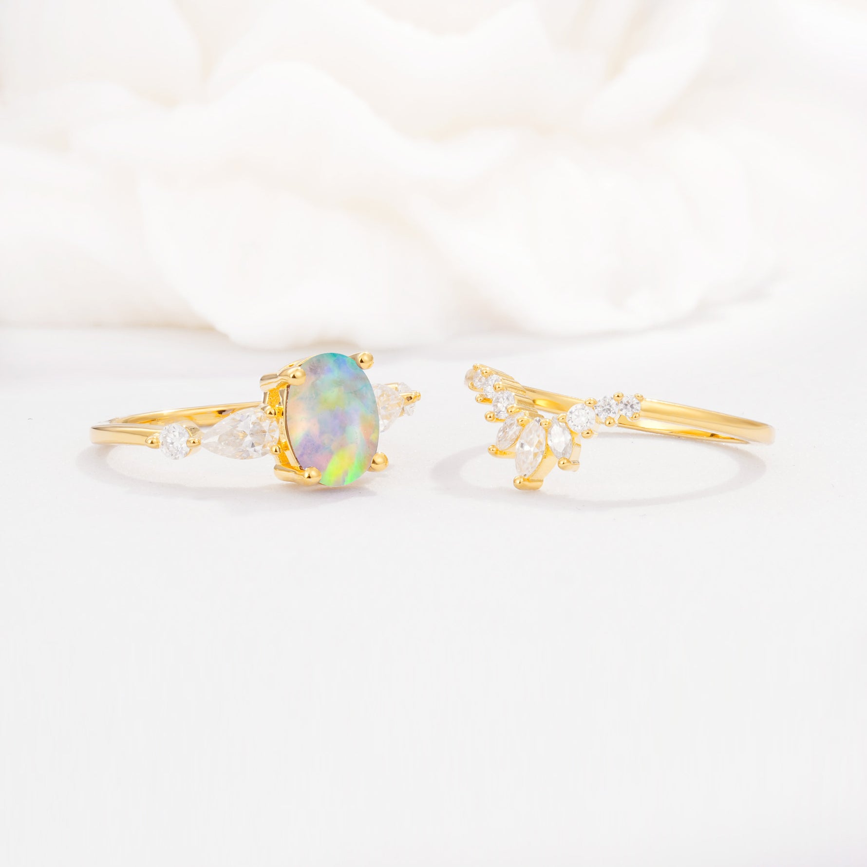 SR17105 Fire Opal Ring - Additional view