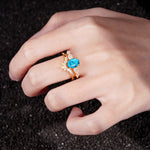 SR17105 Turquoise Ring - Additional view
