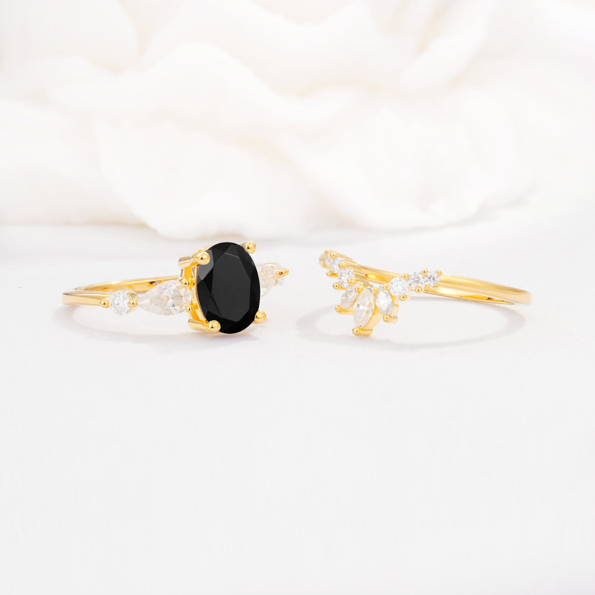 SR17105 Black Onyx Ring - Additional view