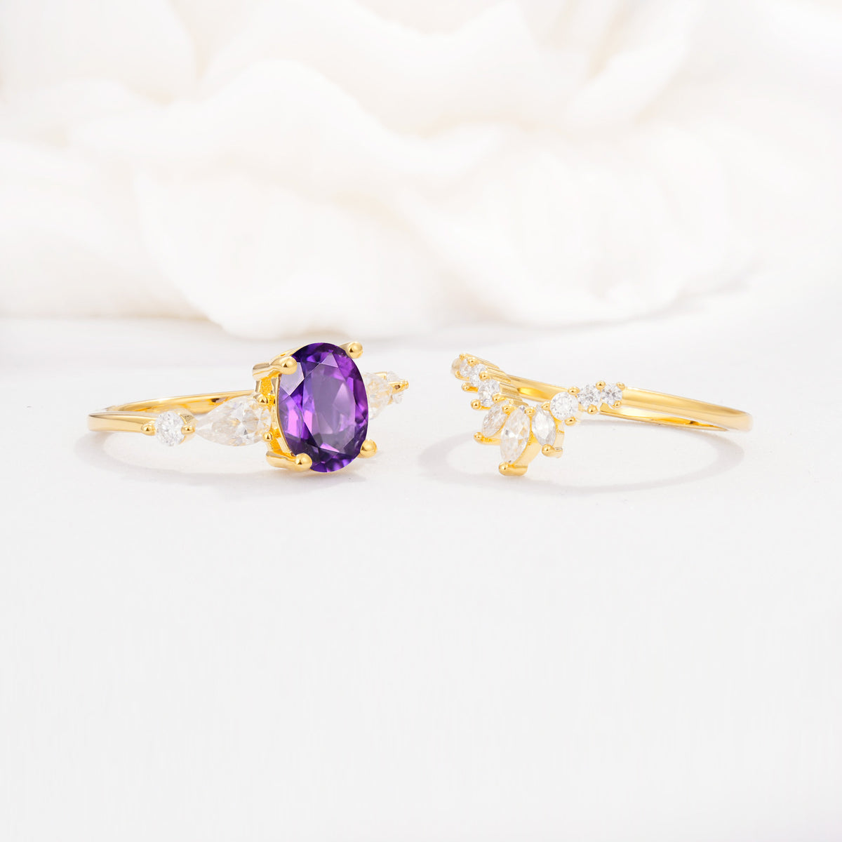 SR17105 Amethyst Ring - Additional view
