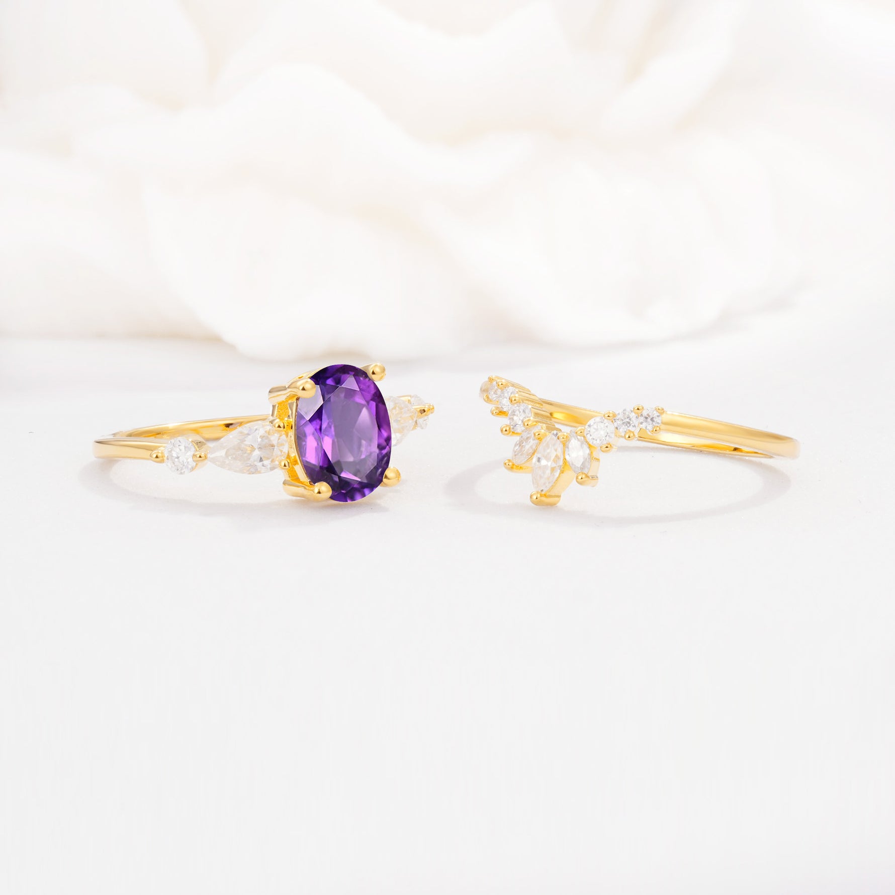 SR17105 Amethyst Ring - Additional view