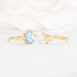 SR17105 Moonstone Ring - Additional view