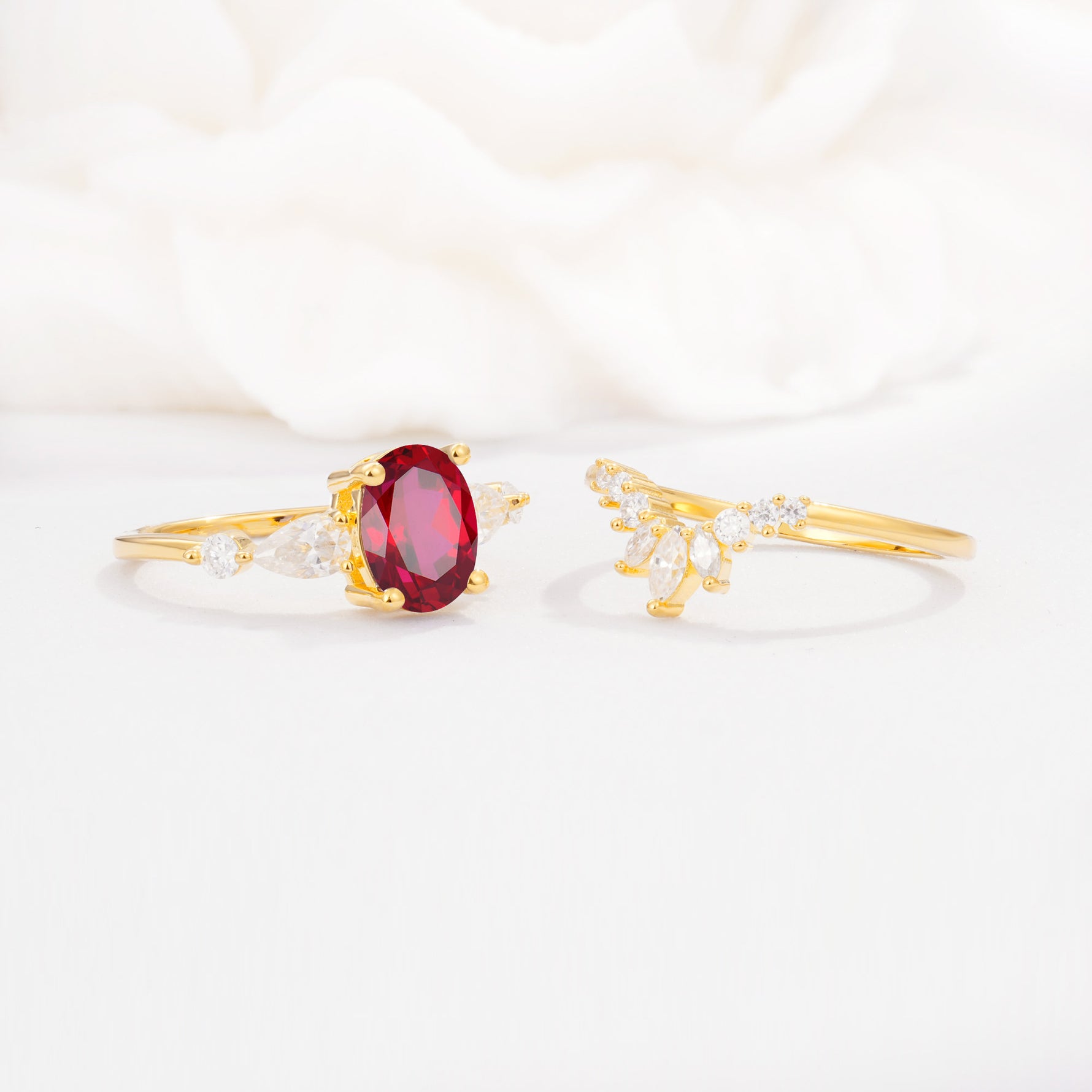 SR17105 Ruby Ring - Additional view