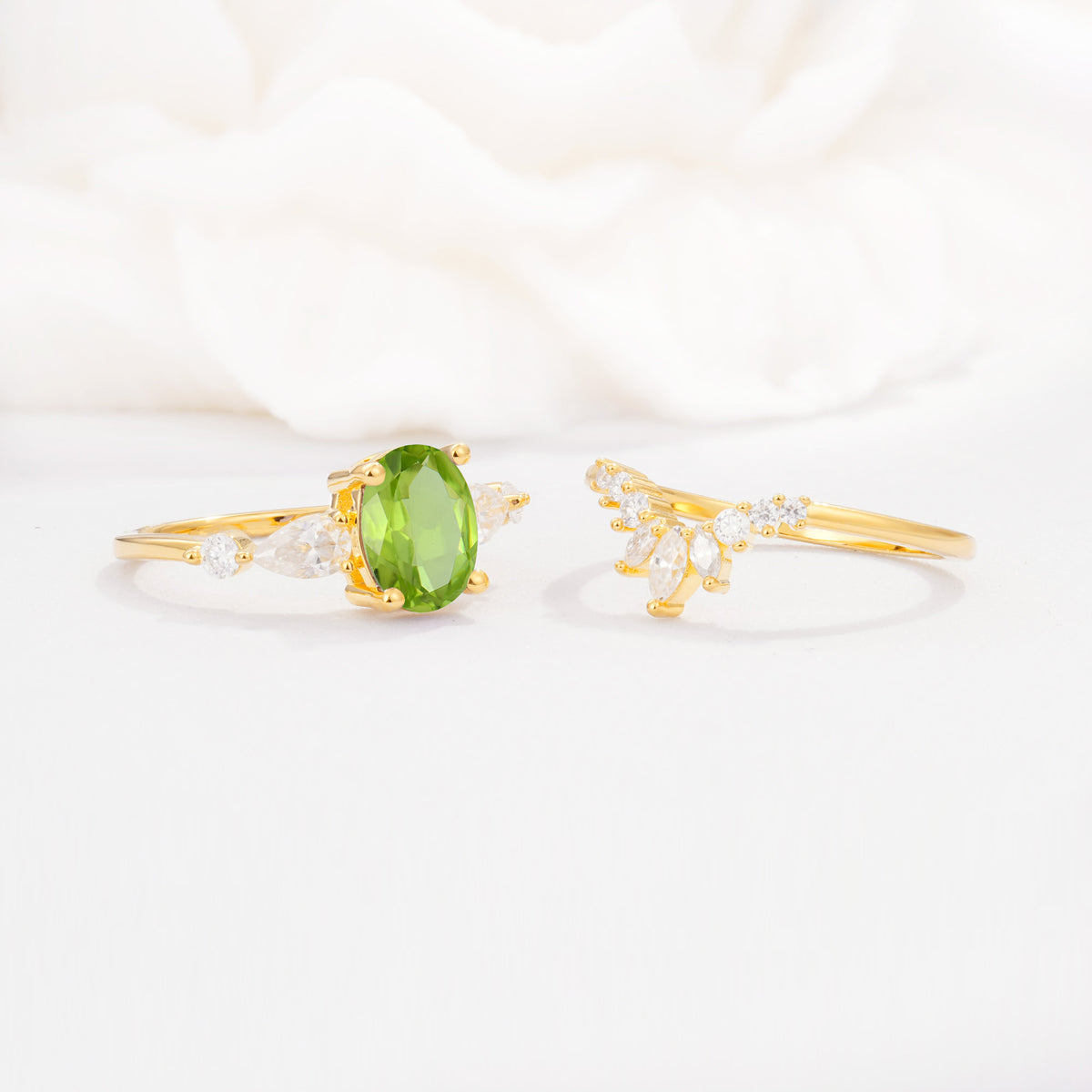 SR17105 Peridot Ring - Additional view