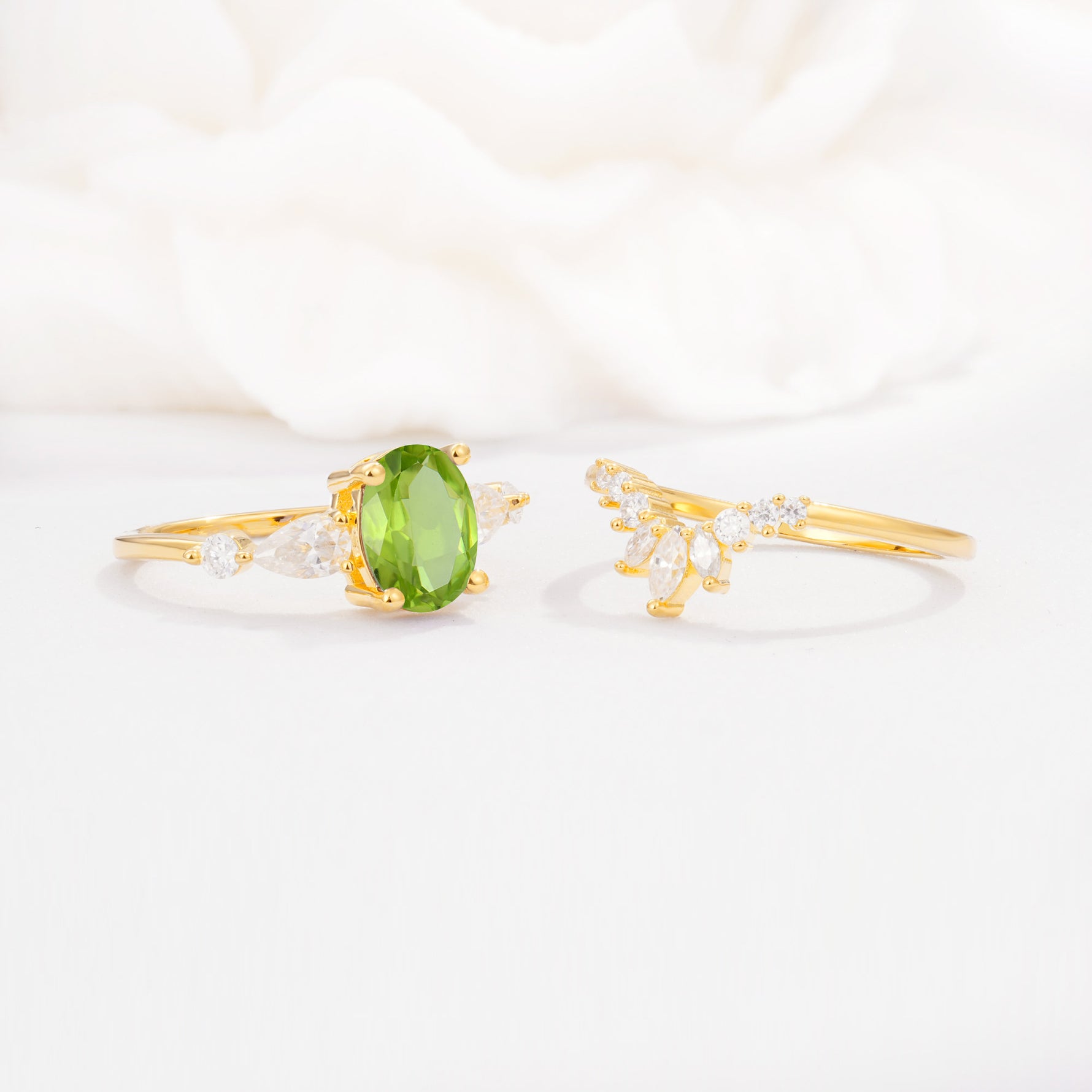 SR17105 Peridot Ring - Additional view
