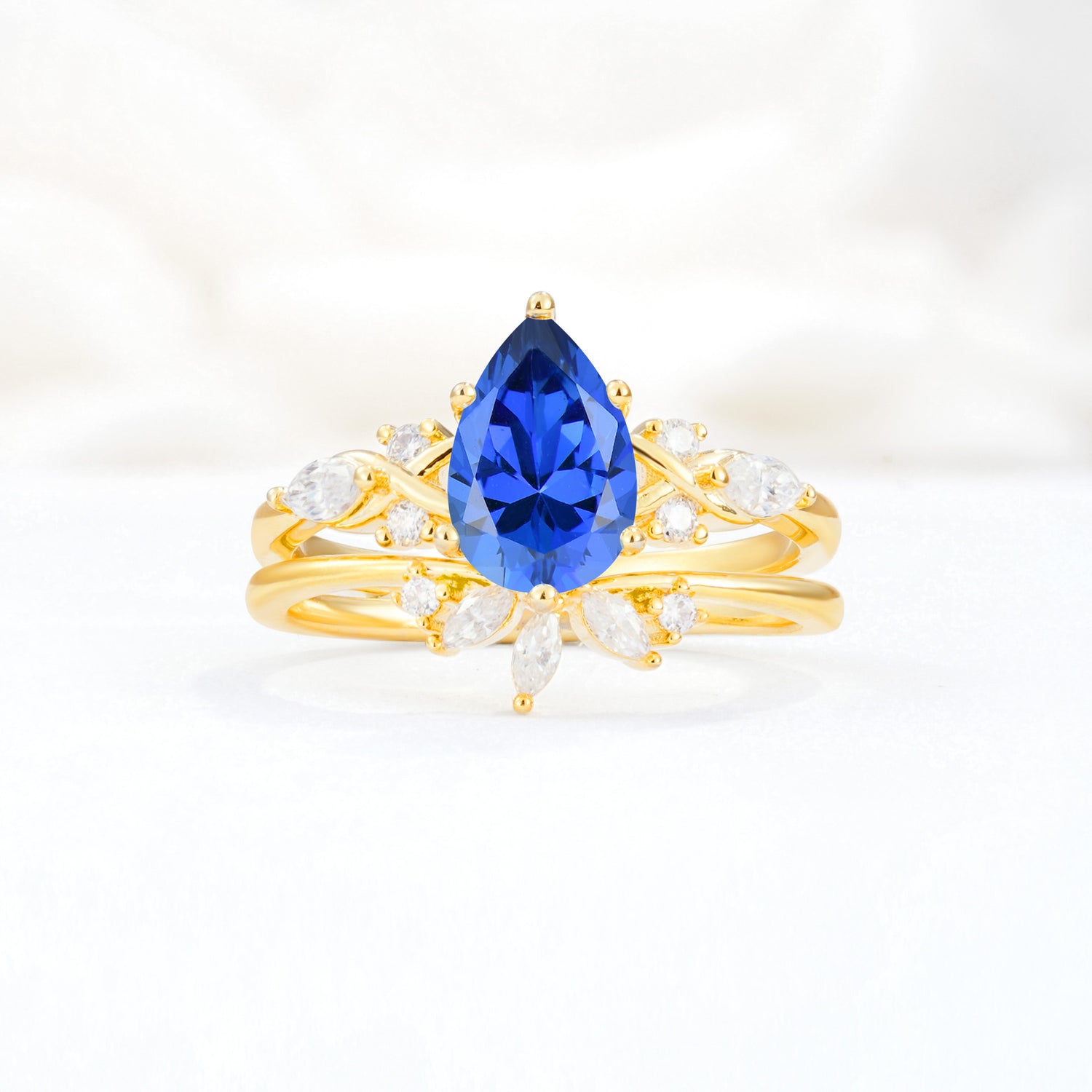 SR17107 Sapphire Ring - Additional view