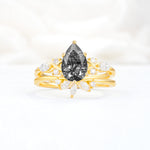 SR17107 Black Rutilated Quartz Ring - Additional view