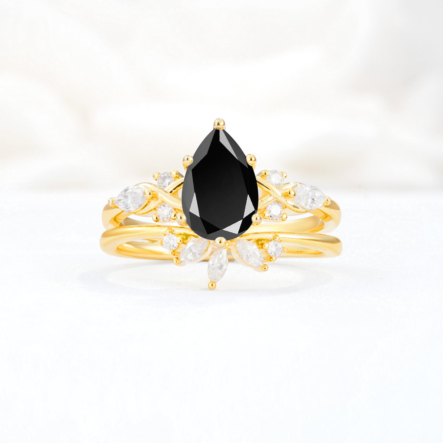 SR17107 Black Onyx Ring - Additional view