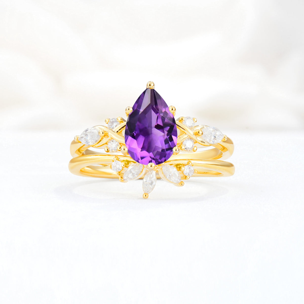SR17107 Amethyst Ring - Additional view