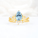 SR17107 Aquamarine Ring - Additional view