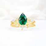 SR17107 Emerald Ring - Additional view