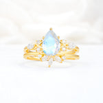 SR17107 Moonstone Ring - Additional view