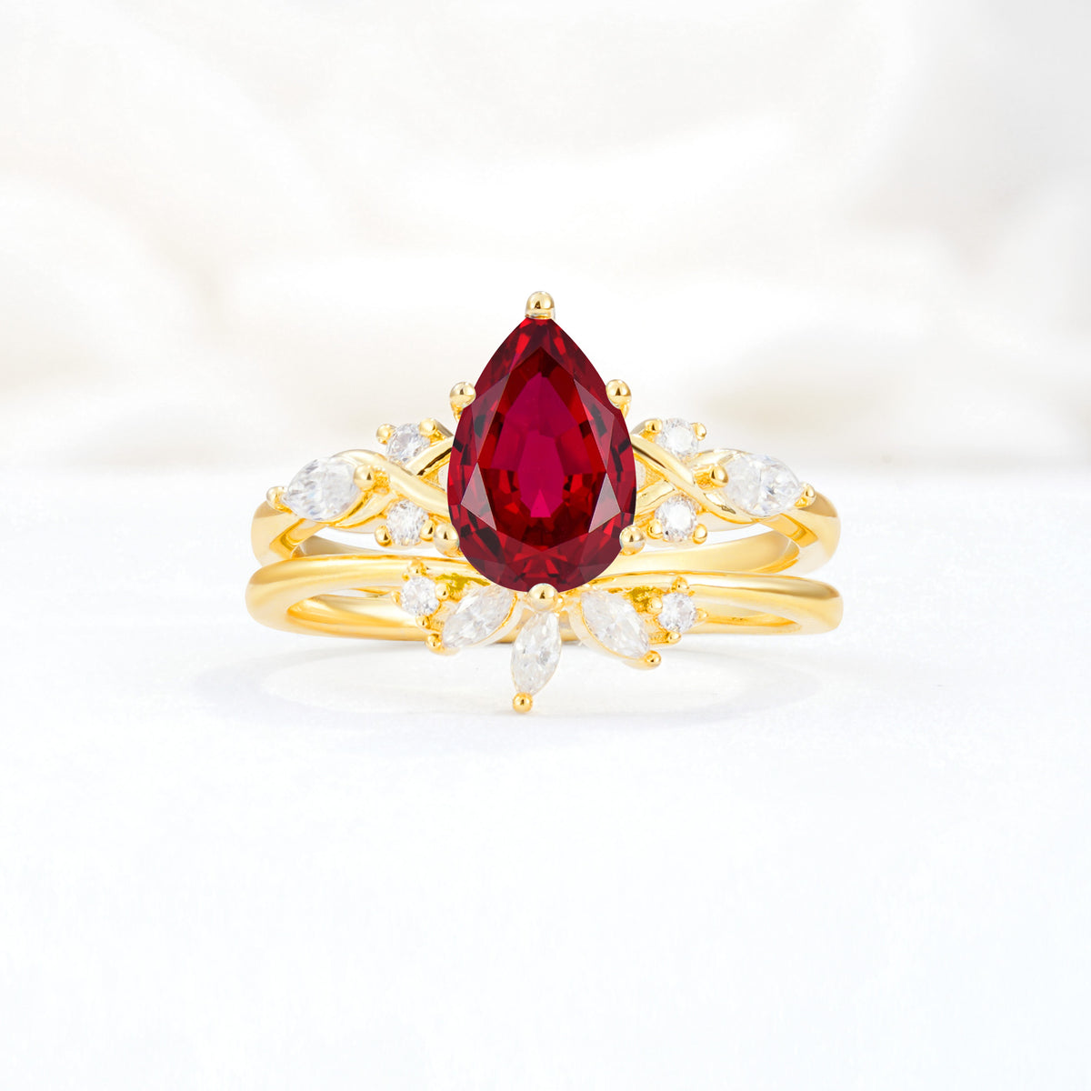 SR17107 Ruby Ring - Additional view