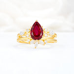 SR17107 Ruby Ring - Additional view