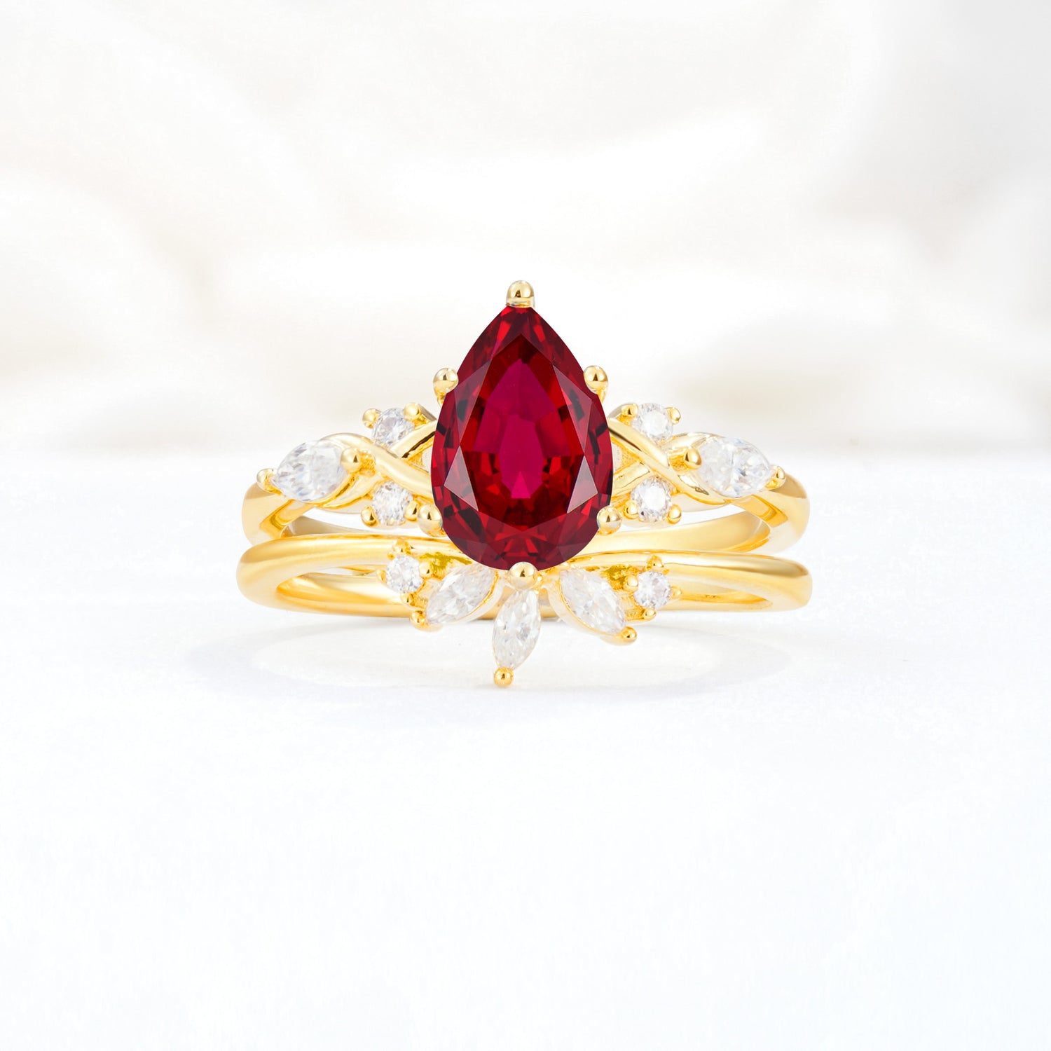 SR17107 Ruby Ring - Additional view