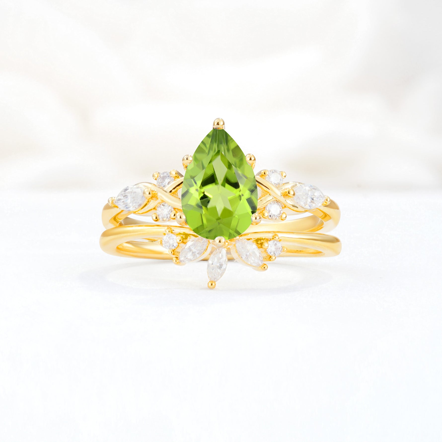 SR17107 Peridot Ring - Additional view