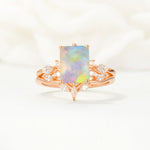 SR17109 Fire Opal Ring - Additional view