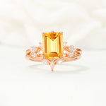 SR17109 Citrine Ring - Additional view
