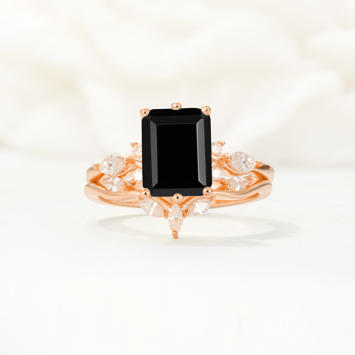 SR17109 Black Onyx Ring - Additional view