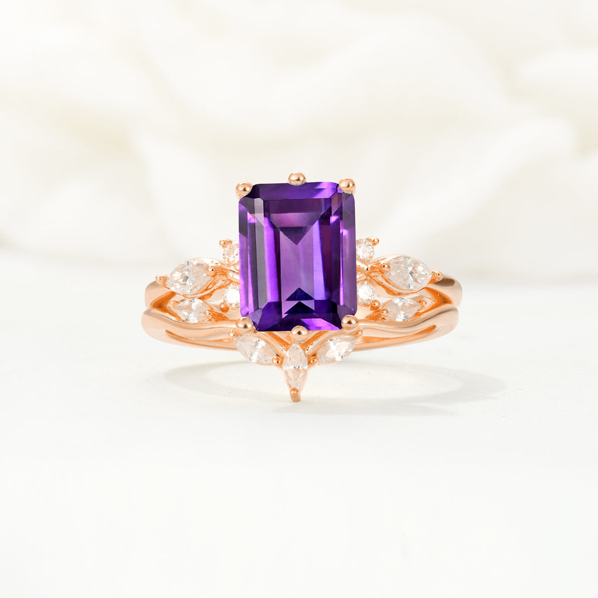 SR17109 Amethyst Ring - Additional view