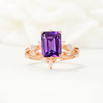 SR17109 Amethyst Ring - Additional view