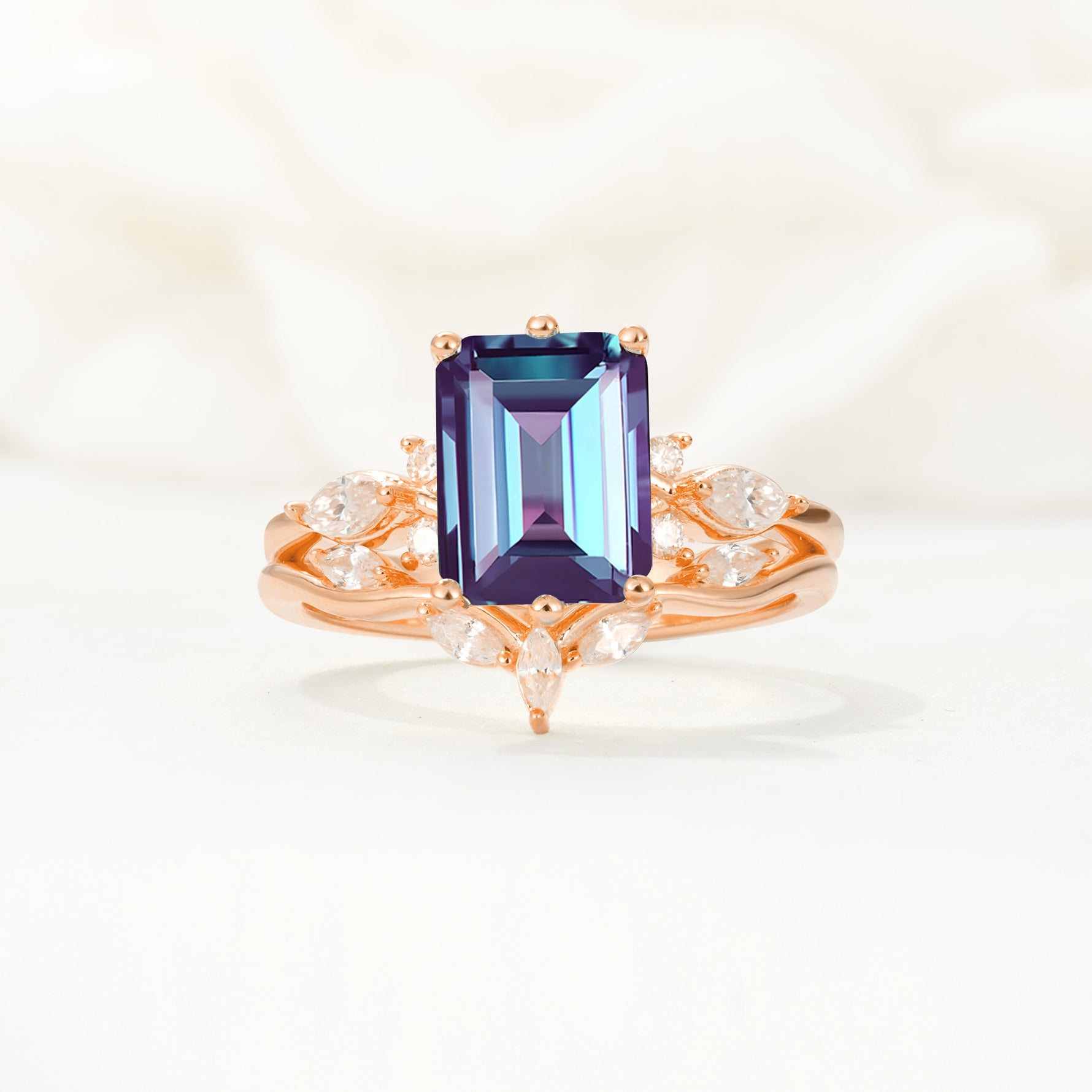 SR17109 Alexandrite Ring - Additional view