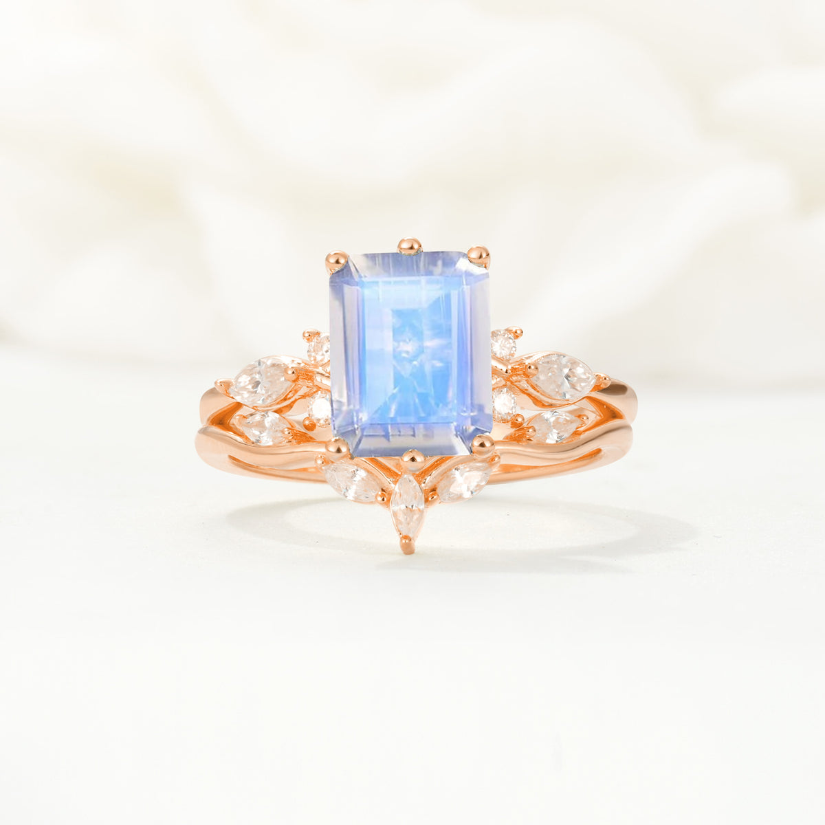 SR17109 Moonstone Ring - Additional view