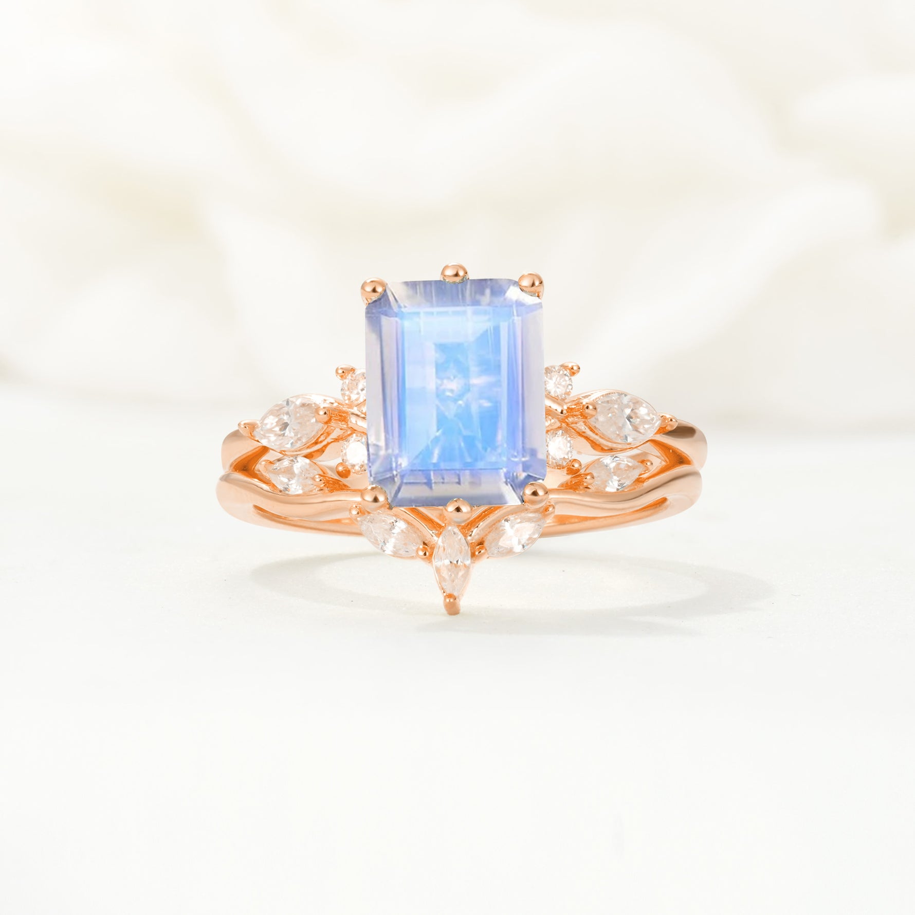 SR17109 Moonstone Ring - Additional view