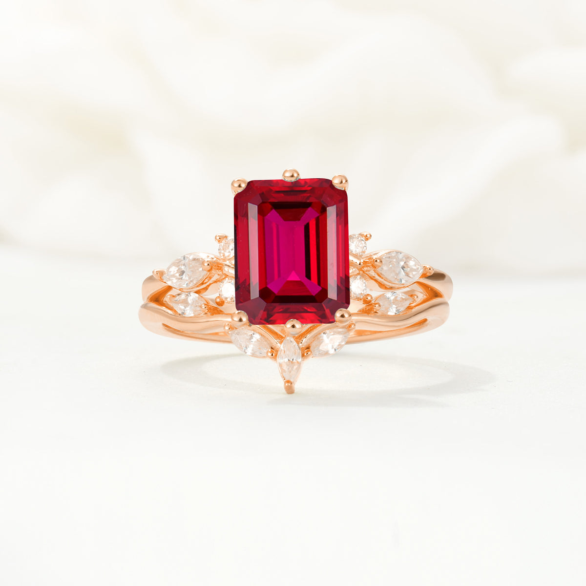 SR17109 Ruby Ring - Additional view