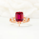 SR17109 Ruby Ring - Additional view